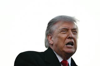 President Donald Trump celebrated the release of the UFO files Friday